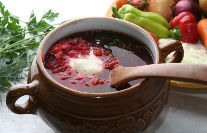 борщ украинский пошаговый рецепт с фото
