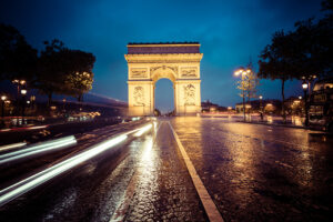 париж арка фото